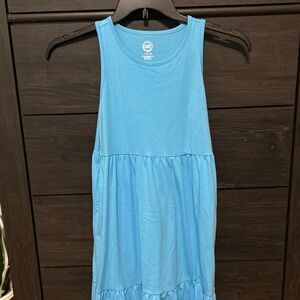 Wonder Nation Blue Kids Casual Dress